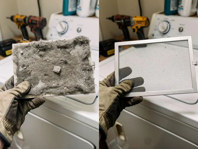 Professional lint trap cleaning by Compton Dryer Vent Cleaning in Compton