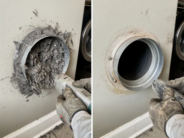 Professional clogged vent cleaning by Compton Dryer Vent Cleaning in Compton
