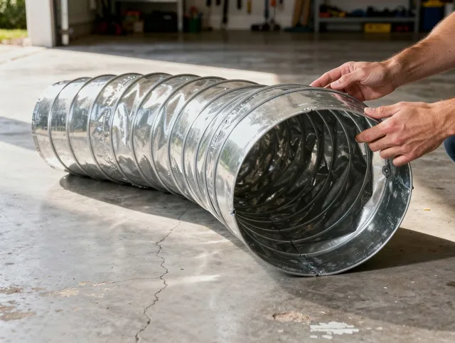 Compton Dryer Vent Cleaning specialist using advanced equipment for thorough duct cleaning in Compton
