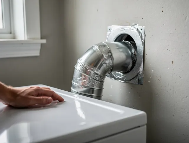 Compton Dryer Vent Cleaning expert performing professional dryer vent repair and installation in Compton